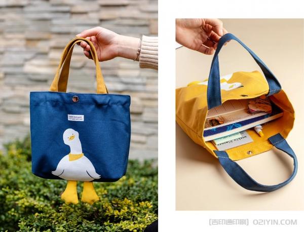 卡通帆布手提包印刷定制  第5張