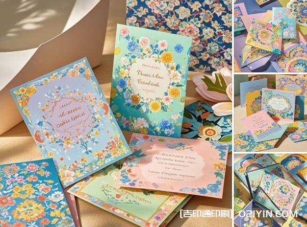 賀卡印刷的尺寸設(shè)計(jì)是多少？